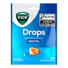 Pastilha Vick Drops Mentol 36g 20 Unidades