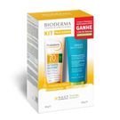 Kit Bioderma Protetor Solar Photoderm Antioleosidade FPS70 Neutro 40g + Gel Sébium 100ml