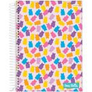 Caderno Jandaia Capa Dura com Espiral 160 Folhas 10 Matérias Stella FSC