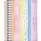 Caderno Jandaia Capa Dura Com Espiral 80 Folhas 1 Matérias La Creme FSC