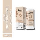 Protetor Solar Sveda Stick Multifuncional Cor Médio Fps75 14g