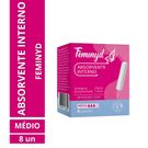 Absorvente Feminyd Interno Médio 8 Unidades