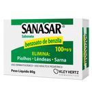 Sanasar 100mg Sabonete para Piolhos, Lêndeas e Sarna 80g