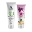 Kit Protetor Solar Corporal Anasol Fps50 120g + Protetor Solar Kids Fps50 100g