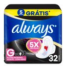 Absorvente Always Suave Noites Tranquilas com Abas 32 Unidades