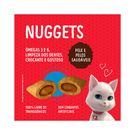 Quatree Snacks Sabor Nuggets para Gatos Pele e Pelo Saúdaveis 60g
