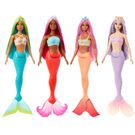 Barbie Boneca Fantasia Sereia Cabelo Colorido Mattel Sortido