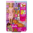 Barbie Boneca Cachorrinhos Recém Nascidos Mattel