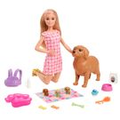 Barbie Boneca Cachorrinhos Recém Nascidos Mattel