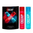 Kit 2 Lubrificantes Íntimo Fire + Ice K-Med Massagem 40g cada