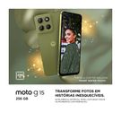 Smartphone Motorola G15 Verde 256GB