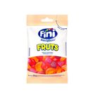 Balas de Gelatina Fini Zero Açúcares Fruts Morango Tangerina e Uva 35g
