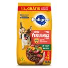Ração Pedigree Cão Adulto Raça Pequena Sabor Carnes e Vegetais 10,1Kg
