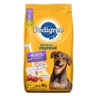 Ração Pedigree Cão Adulto Raças Pequenas Nutrição Essencial Sabor Carne Ao Leite 900g