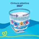 Fralda Pampers Splashers M/G 11 Unidades