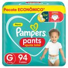 Fraldas Pampers Confort Pants Ajuste Total Max G 94 Unidades