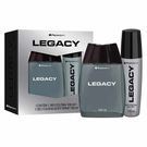 Kit Colônia Phytoderm Legacy Masculino 100ml + Body Spray Legacy 120ml