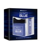 Kit Colônia Phytoderm Infinity Blue 95ml + Mini Colônia Infinity Blue 30ml