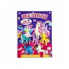 Livro Infantil Unicórnios Com 5 Miniaturas