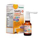 Vitamina D Infantil Simpli-D 400UI Sabor Morango Spray 10ml