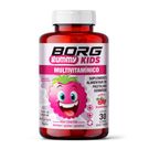 Suplemento Alimentar Borg Gummy Kids Multivitamínico Sabor Framboesa 30 Gomas Mastigáveis