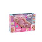 Boneca Divertoys New Born Little Faz Xixi