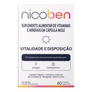 Nicoben Vitalidade e Disposição 60 Cápsulas
