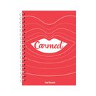 Caderno Carmed Capa Dura 1 Matéria 80 Folhas Sortido