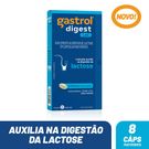 Gastrol Digest Lac 10.000UI Sabor Baunilha 8 Cápsulas