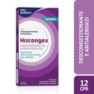 Hiscongex 12mg + 15mg 12 Comprimidos Revestidos de Liberação Prolongada