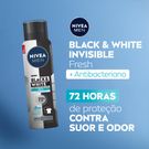 Desodorante Nivea For Men Fresh Black White Aero 150ml