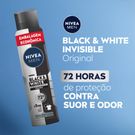 Desodorante Nivea Aerossol Invisible Black & White Power 200ml