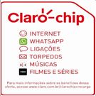 Chip Claro Pré Pago Triplo 4G + Recarga