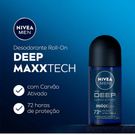 Desodorante Nivea Roll-on Deep Carvão Ativado Maxxtech Masculino 50ml