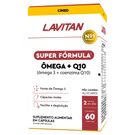 Ômega + Q10 Lavitan 60 Cápsulas