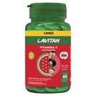 Vitamina C Lavitan Sabor Melancia 60 Cápsulas Mastigáveis