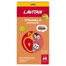 Vitamina C Lavitan Sabor Maçã 60 Cápsulas Mastigáveis