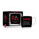Caneca de Porcelana Urban Eu e Você 300ml