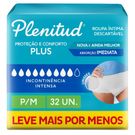 Roupa Íntima Plenitud Plus Incontinência P/M 32 Unidades