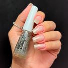 Esmalte Novo Toque Prata Glitter 8ml