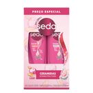 Shampoo + Condicionador Seda SOS Ceramidas 325ml
