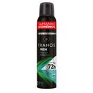 Desodorante Aerosol Antitranspirante Francis Men Fresh 200ml
