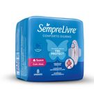 Absorvente Sempre Livre Tri Protect Suave Com Abas 8 Unidades