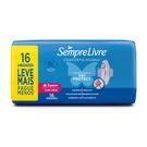 Absorvente Sempre Livre Adapt Plus Suave com Abas 16 Unidades