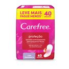 Protetor Diário Carefree Proteção Com Perfume 40 unidades