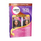 Kit Shampoo Salon Line SOS Cachos Super Óleos 300ml + Condicionador 200ml