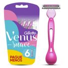 Aparelho de Depilar Gillette Venus Suave 6 unidades