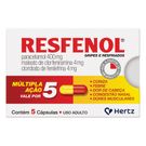 Resfenol 400mg Hertz 5 Cápsulas