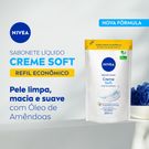 Sabonete Líquido Nivea Creme Soft Refil 200ml