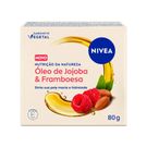 Sabonete Em Barra Nivea Nutrição da Natureza Óleo de Jojoba e Framboesa 80g